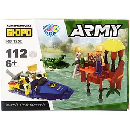 Дитячий конструктор Army Limo Toy KB 125A-D Катер