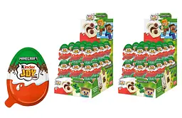 Комплект Шоколадних яєць Kinder Joy Майнкрафт Minecraft 72 шт. по 20 г