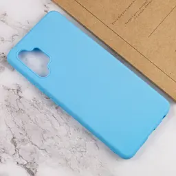 Силіконовий чохол Candy для Samsung Galaxy A14 5G Синій - мініатюра 4