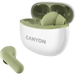 Навушники Canyon TWS-5 Green CNS-TWS5GR - мініатюра 4