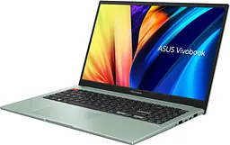 Ноутбук ASUS Vivobook S 15 K3502ZA-BQ407 15.6' FHD IPS, Intel i5-12500H, 16GB, F512GB, UMA, NoOS, Зелений (90NB0WK3-M00NC0) - мініатюра 2
