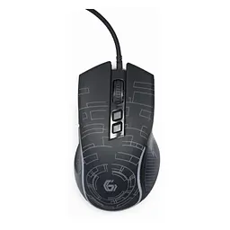 Мишка Gembird MUSG-RGB-01 USB Black (MUSG-RGB-01) - мініатюра 3