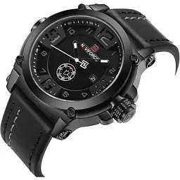 Годинник наручний чоловічий Smael 1237 Black Green (15195) - мініатюра 2