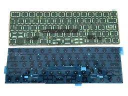 Клавіатура для APPLE MPXY2UA, MPXX25UA, MPXV25UA (2016, 2017) (RU BLACK, Вертикальний Enter з підсвічуванням). - мініатюра 2