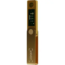 Криптогаманець Ledger Nano X Gold [135794] - мініатюра 3