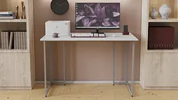 Комп'ютерний стіл Ferrum-decor Ханна 75x100x60 сірий ДСП Білий 16мм (FRD-101391) - мініатюра 3