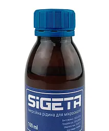 Імерсійна олія для мікроскопії Sigeta 100мл