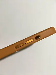 Оригінальний шкіряний чохол Leather Case MagSafe для Apple iPhone 13 \| 14 (6.1") Brown (MM103ZM/A) - мініатюра 7