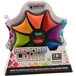 Гра-головоломка Johntoy Memory Lights 2 в 1 Запам'ятай та йди за мною (24374) - мініатюра 2
