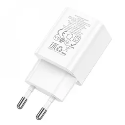 МЗП Hoco N28 Founder PD20W+QC3.0 (1USB-A/1C) White - мініатюра 2