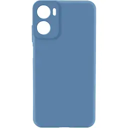 Чохол MAKE Motorola G05/E15 Silicone Denim Blue