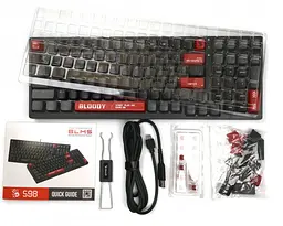 Клавіатура A4Tech S98 Bloody Red - мініатюра 9
