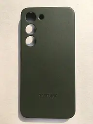 Оригінальний шкіряний чохол для Samsung Galaxy S23 (6.1") Leather Cover Case EF-VS911LGEGRU Green - мініатюра 7