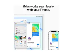 Моноблок Apple iMac 24 M1 Silver 2021 (Z12Q000NV/Z12Q001HZ/Z12R000LX) - мініатюра 6