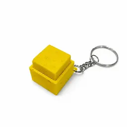 Брелок - іграшка "Cheese" кільце 2см, 3-D друк