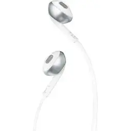 Навушники з мікрофоном JBL T205 Chrome (JBLT205CRM) - мініатюра 2
