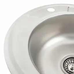Кухонна мийка з нержавіючої сталі Valeso декор 450 (0,6/170 мм), Decor - мініатюра 6