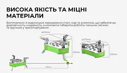Газовий пальник BRS-80 - мініатюра 12
