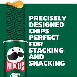 Чипси Pringles Cheese Onion Сир та Цибуля 165 г - мініатюра 4