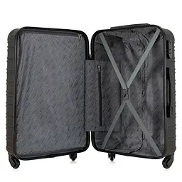 Валіза середня Semi Line 24 дюйми (M) дюйми (M) ABS-Plastic Black (T5953-2) - мініатюра 6