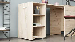 Стіл-тумба трансформер Смарт 1/2 Ferrum-decor 750x1450x600 ДСП Дуб Сан-Марино 16 мм (FRD-105075) - мініатюра 6