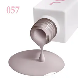 Гель-лак для нігтів сірий 057 емаль JOIA vegan 6 мл - мініатюра 3