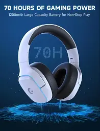 Навушники CapTain 780 Gaming Headset White - мініатюра 3