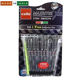 Ручка Cello Original Maxriter XS, чорна, 0.7 мм, 10 шт.