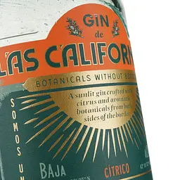 Джин Las Californias Citrico 40% 0.75 л - мініатюра 3