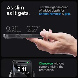 Чохол до мобільного телефона Spigen Apple iPhone 15 Pro Ultra Hybrid MagFit Zero One (ACS06721) - мініатюра 8
