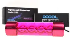 Резервуар для системи рідкого охолодження Alphacool Helix Red 250mm 15300 Red
