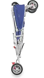 Коляска-тростина Maclaren Techno XT Blue Silver синя (WD1G070042) - мініатюра 4