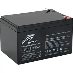 Акумулятор Ritar LiFePO4 12V [12.8V/18Ah/230.4Wh] [R-LFP 12.8V 18Ah] [152889]