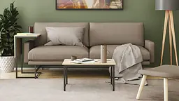 Стіл журнальний приставний Террі Комбо Ferrum-decor 345x662x440 Чорний метал ДСП Дуб Сонома 16 мм (FRD-105139) - мініатюра 8
