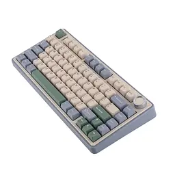 Ігрова механічна клавіатура AULA F75 / Три режими підключення / Leobog Axis Reaper Switch / Green - мініатюра 4