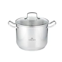 Каструля з кришкою Gerlach Simple 24 см 7 л (5901035499812)