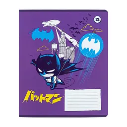 Зошит Kite DC Comics, 12 аркушів, клітинка (DC25-232), в асортименті - мініатюра 5