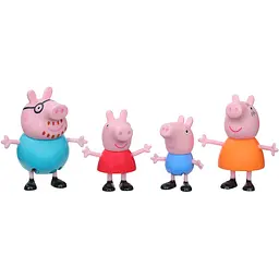 Ігровий набір Peppa Figurines Дружня родина Пеппи (F2190) - мініатюра 2