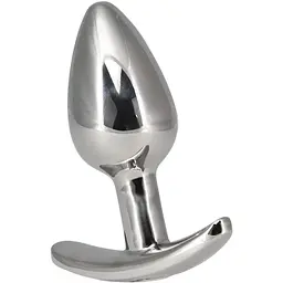 Анальна пробка Pillow Talk Sneaky Luxurious Stainless Steel Anal Plug із кристалом Swarovski