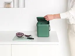 Відро для сміття Brabantia Sort&Go, 6 л, темно-зелений (129841) - мініатюра 5