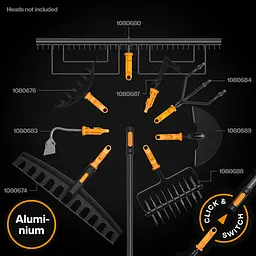 Ручка алюмінієва Fiskars OneClick L 161 см (1080547) - мініатюра 4