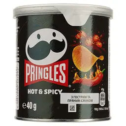 Чипси Pringles Hot & Spicy 40 г