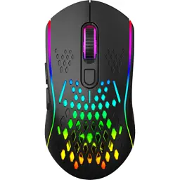 Мишка Xtrike ME GW-611 Wireless RGB Black (GW-611) - мініатюра 3