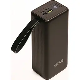 Батарея універсальна GEAR 40000mAh, PD/22.5W, black (SPO4)