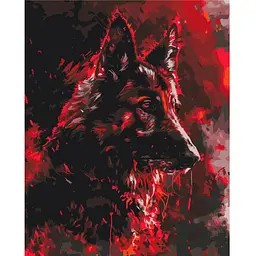 Картина за номерами Brushme Рубіновий Вартовий BS53942 40x50 см