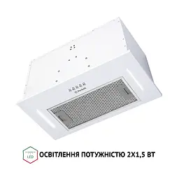 Витяжка повновбудована PERFELLI BI 5653 WH 1000 LED - мініатюра 6