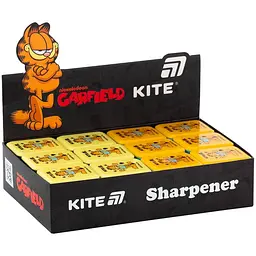 Точилка з контейнером прямокутна Kite Garfield упаковка 24 шт. (GF26-116) - мініатюра 3