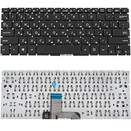 Клавіатура для ноутбука ASUS (UX410 series) rus, black, без фрейма