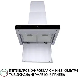 Витяжка Т-подібна Perfelli TS 6635 I/BL 1000 LED - мініатюра 5