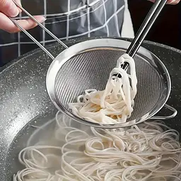 Сито дрібне з ручкою з нержавіючої сталі Ø 14 см, Kitchen Master Сірий 87573 - мініатюра 2